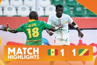 أهداف مباراة السنغال 1-1 الكونغو (كأس أمم أفريقيا للمحليين)