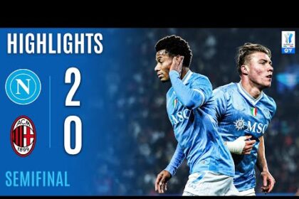 ملخص فوز نابولي على ميلان 2-0 (السوبر الإيطالي)