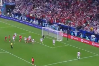 هدف المغرب الثاني ضد الأردن - حمد الله (نهائي كأس العرب)