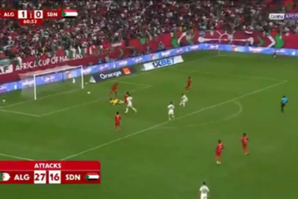 هدف الجزائر الثاني ضد السودان - رياض محرز (أمم إفريقيا)