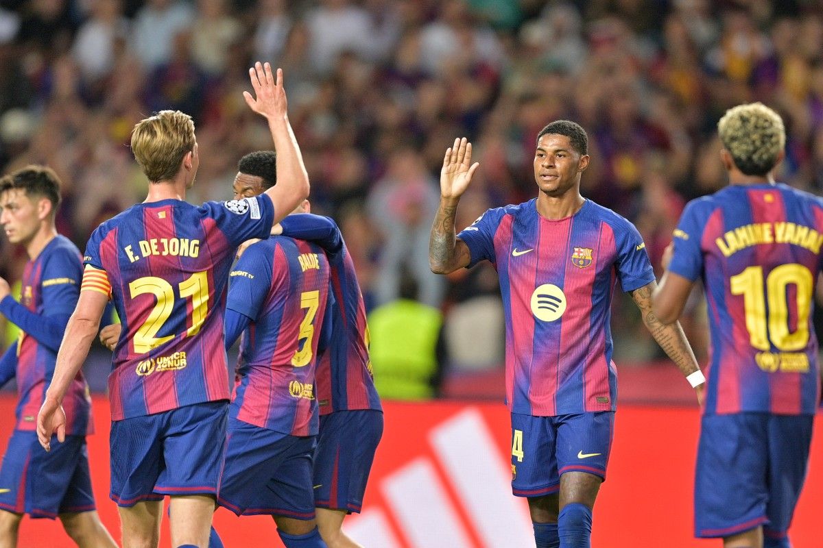 راشفورد بالعلامة الكاملة: النجم الوحيد الذي سجل في جميع البطولات مع برشلونة