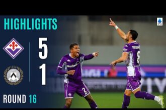 ملخص فوز فيورنتينا على أودينيزي 5-1 (الدوري الإيطالي)