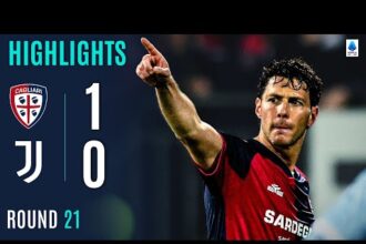 ملخص فوز كالياري على يوفنتوس 1-0 (الدوري الإيطالي)