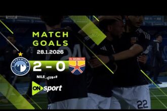 ملخص تعادل بيراميدز مع الجونة 1-1 (الدوري المصري)