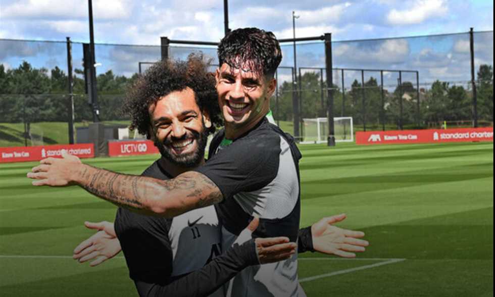 سوبوسلاي يكشف حديثه مع صلاح قبل تسجيل هدفه أمام مارسيليا