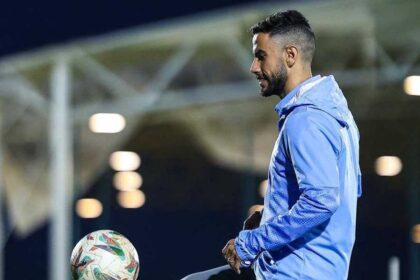 ناصر ماهر يخوض مرانه الأول مع بيراميدز في المغرب