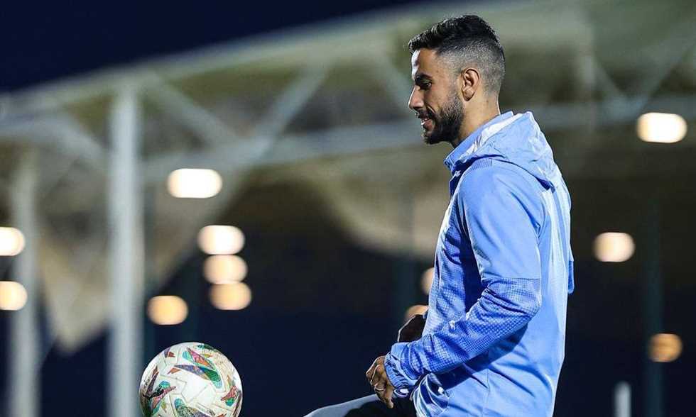 ناصر ماهر يخوض مرانه الأول مع بيراميدز في المغرب