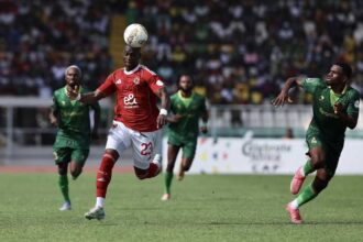 انتهت أبطال إفريقيا - يانج أفريكانز (1)-(1) الأهلي.. نقطة تضمن الصدارة