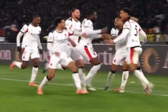 هدفا تعادل ميلان مع روما 1-1 (الدوري الإيطالي)