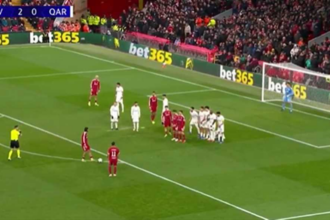 هدف ليفربول الثالث ضد كاراباخ- محمد صلاح (دوري أبطال أوروبا)