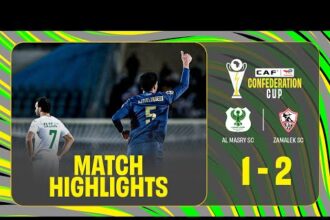 ملخص فوز الزمالك على المصري 2-1 (الكونفدرالية)