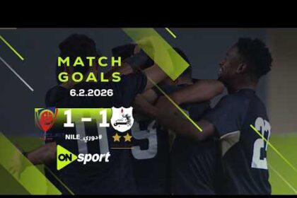 هدفا تعادل بتروجت مع إنبي 1-1 (الدوري المصري)