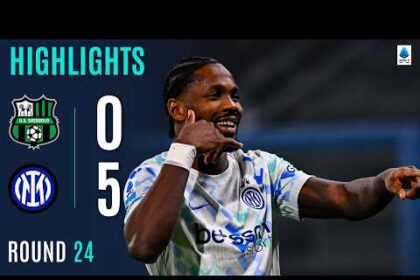 ملخص فوز إنتر على ساسولو 5-0 (الدوري الإيطالي)