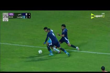 أهداف مباراة إنبي أمام بيراميدز 1-2 (الدوري المصري)