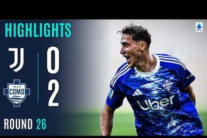ملخص فوز كومو على يوفنتوس 0-2 (الدوري الإيطالي)