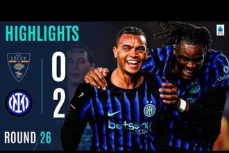 ملخص فوز إنتر على ليتشي 2-0 (الدوري الإيطالي)