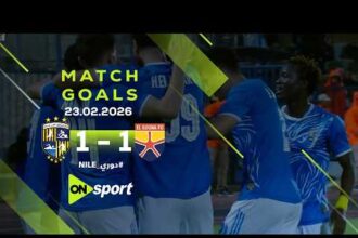 هدفا تعادل الجونة مع المقاولون 1-1 (الدوري المصري)