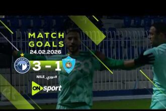 ملخص فوز بيراميدز على غزل المحلة 3-1 (الدوري المصري)