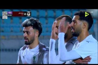 هدف فوز المصري على مودرن سبورت 1-0 (الدوري المصري)