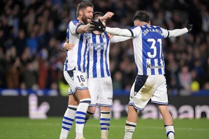 كأس ملك إسبانيا - سوسيداد ينتصر ذهابا أمام بلباو وينتظر الحسم في العودة