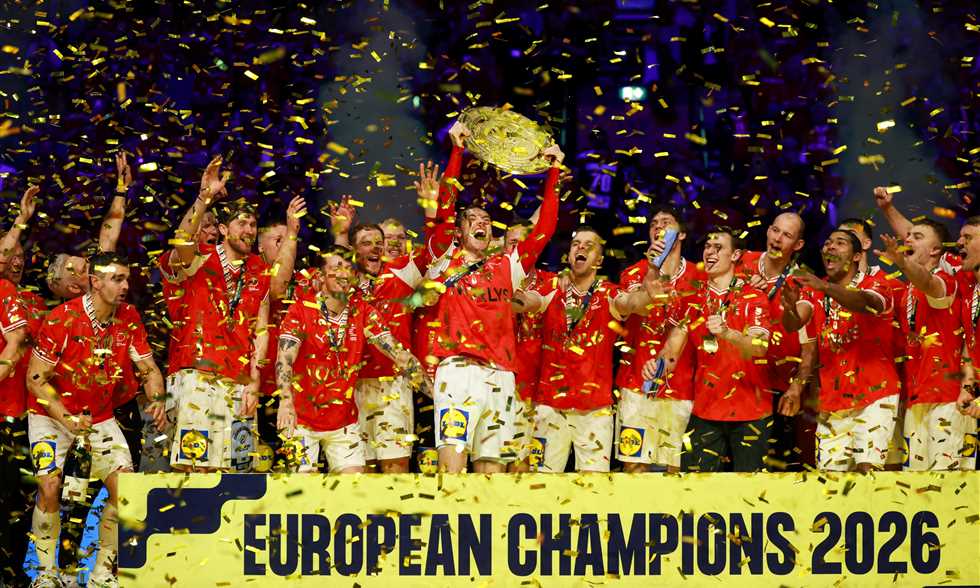 كرة يد - الدنمارك تعتلي منصات تتويج أوروبا بعد غياب 14 عاما على حساب ألمانيا