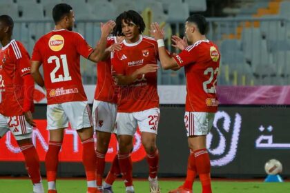 الثاني مع الأحمر.. مروان عثمان يتقدم لـ الأهلي أمام سموحة