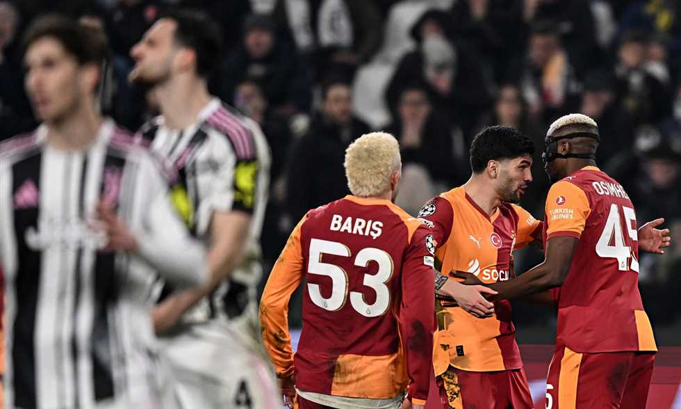 بعد 12 عاما.. جالاتاسراي يفسد ريمونتادا يوفنتوس بسيناريو جنوني ويتأهل لدور الـ16