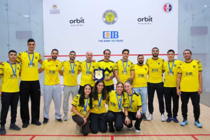 اسكواش - وادي دجلة يتوج بدوري الرجال والسيدات بالعلامة الكاملة