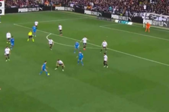 هدف ريال مدريد الأول ضد فالنسيا - ألفارو كاريراس (الدوري الإسباني)