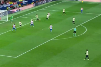 الهدف الثاني لأتلتيكو مدريد ضد برشلونة - جريزمان (الدوري الإسباني)