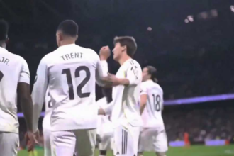 هدف ريال مدريد الأول أمام سوسييداد - جونزالو جارسيا (الدوري الإسباني)