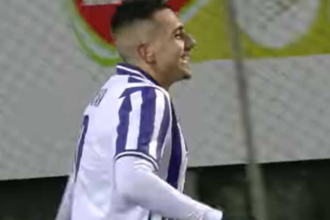 هدف جراديشار الأول بقميص أوبيست في الدوري المجري