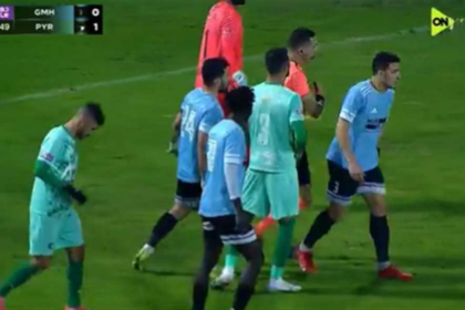 هدف غزل المحلة الأول ضد بيراميدز - ويليامز صنداي (الدوري المصري)