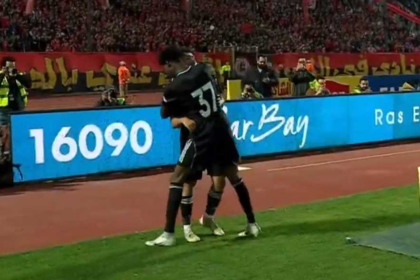 هدف زد الأول في الأهلي - مصطفى سعد (الدوري المصري)