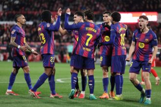 ثلاثة لاعبين من برشلونة مهددون بالإيقاف قبل مواجهة ليفانتي