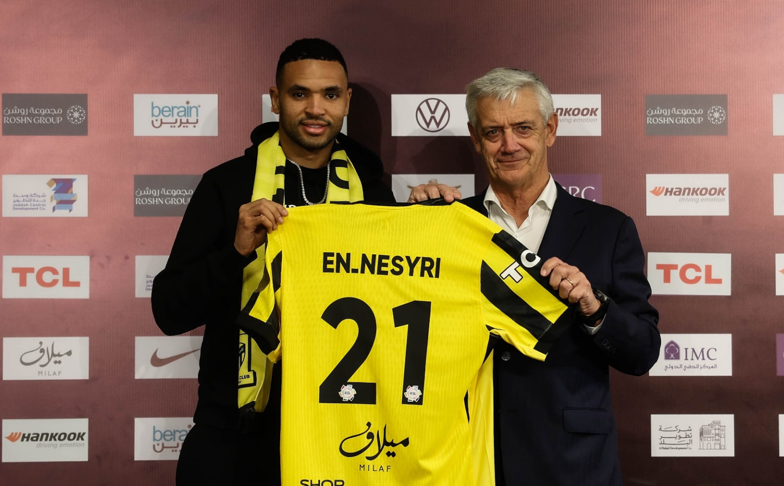 كونسيساو يستدعي يوسف النصيري لقمة دوري روشن