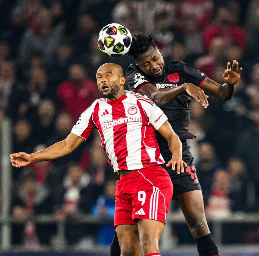 بمشاركة الكعبي.. أولمبياكوس ينهزم على أرضه أمام باير ليفركوزن في ذهاب ملحق دوري الأبطال