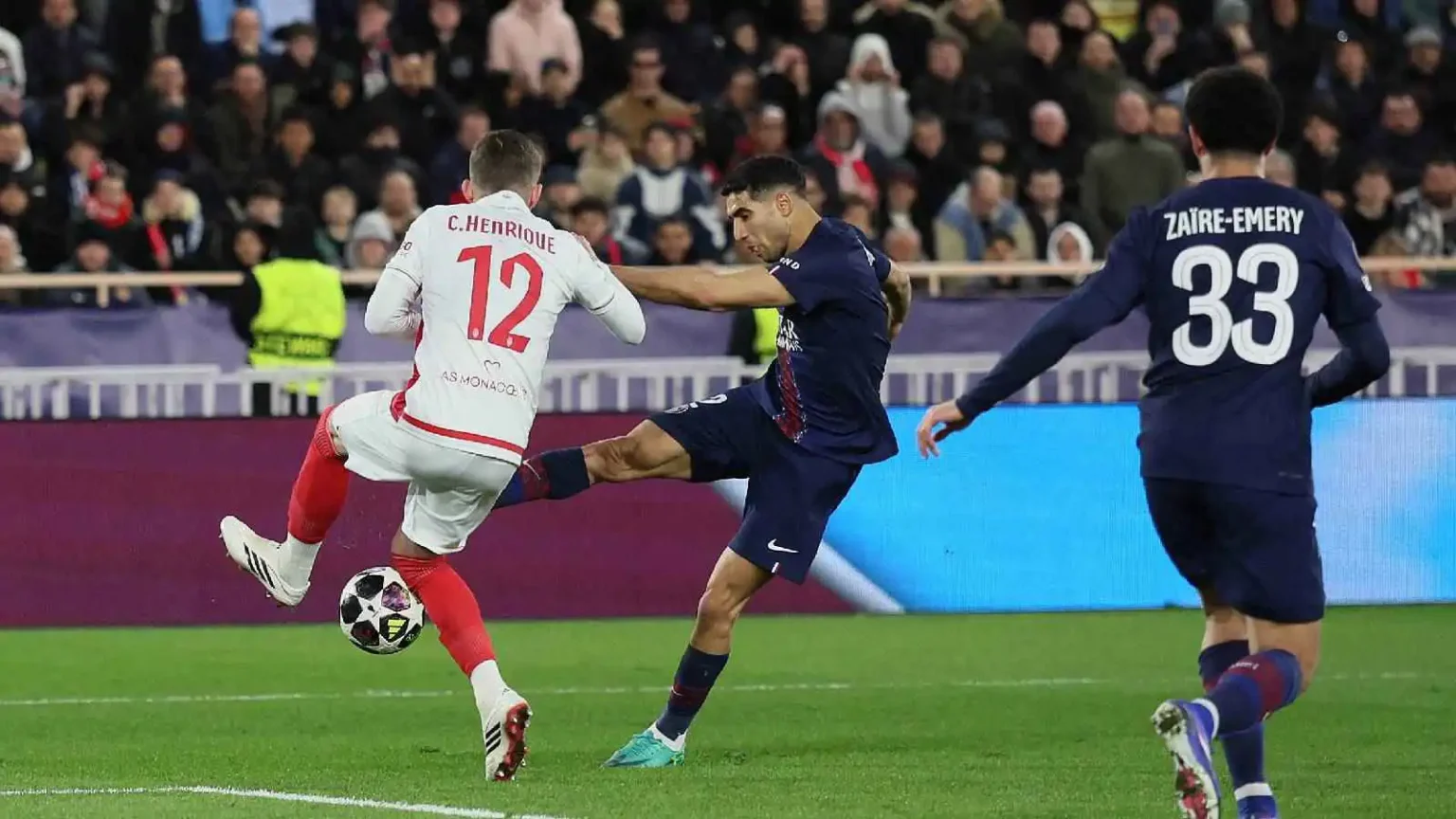 بهدفه أمام موناكو.. حكيمي يحقق رقما مميزا في دوري أبطال أوروبا (فيديو)