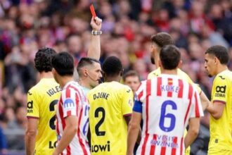 مدرب خيتافي يدافع عن عبد الكبير عبقار بعد طرده أمام أتلتيكو مدريد