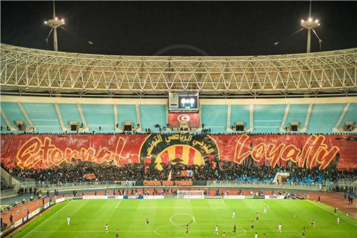 تونس تسمح بحضور رقم قياسي لمشجعي الترجي أمام صن داونز