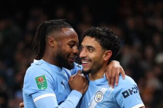 مرموش يسجل ثنائية ويقود مانشستر سيتي للتأهل في كأس الاتحاد الإنجليزي