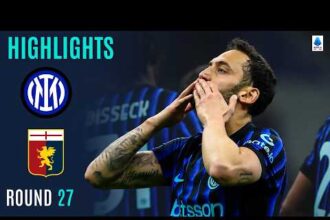 هدفا فوز إنتر على جنوى 2-0 (الدوري الإيطالي)