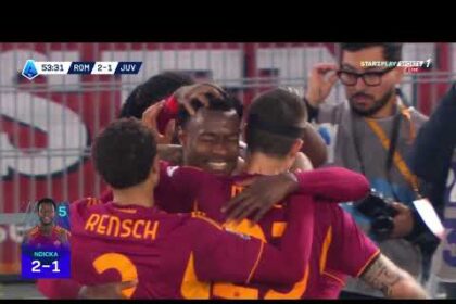 أهداف تعادل يوفنتوس مع روما 3-3 (الدوري الإيطالي)