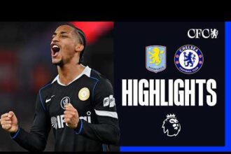 ملخص فوز تشيلسي على أستون فيلا 4-1 (الدوري الإنجليزي)