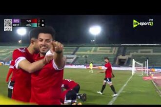 أهداف فوز طلائع الجيش على الأهلي 2-1 (الدوري المصري)