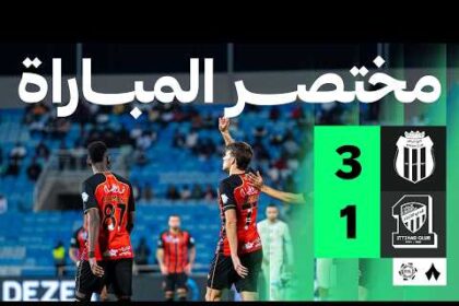ملخص فوز الرياض على اتحاد جدة 3-1 (الدوري السعودي)