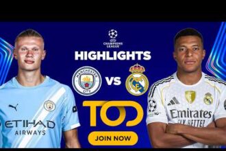 ملخص فوز ريال مدريد على مانشستر سيتي 2-1 (دوري أبطال أوروبا)