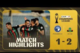 ملخص فوز الجيش الملكي على بيراميدز 2-1 (دوري أبطال إفريقيا)
