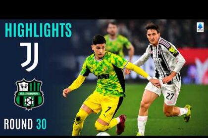 ملخص تعادل يوفنتوس مع ساوسو 1-1 (الدوري الإيطالي)