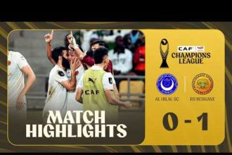 ملخص فوز نهضة بركان على الهلال 1-0 (دوري أبطال إفريقيا)